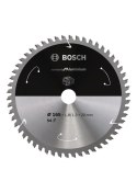 BOSCH PIŁA TARCZOWA STANDARD ALUMINIUM ACCU 165x20x54z