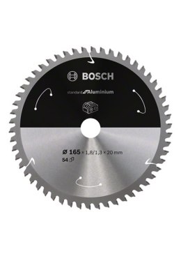 BOSCH PIŁA TARCZOWA STANDARD ALUMINIUM ACCU 165x20x54z
