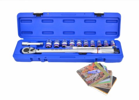 KING TONY KLUCZ DYNAMOMETRYCZNY 1/2" 42-210Nm Z ZEST.NAS.
