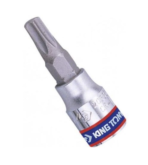 KING TONY NASADKA 1/4" Z KOŃCÓWKA TORX T10x37mm