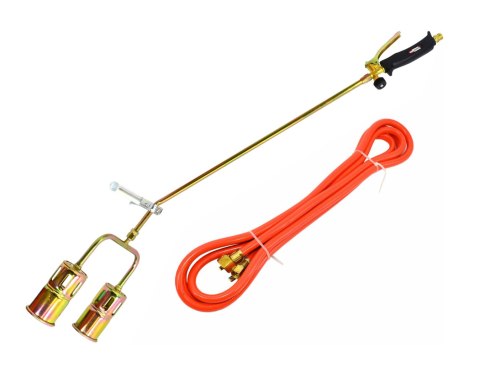 AWTOOLS PALNIK DEKARSKI DŁUGI Z DWOMA DYSZAMI 60 MM