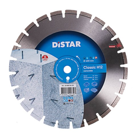DISTAR TARCZA DIAMENTOWA CLASSIC H12 404 x 3,5/2,5 x 25,4mm
