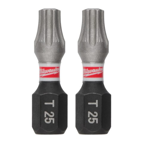 MILWAUKEE KOŃCÓWKA T25 x 25mm/ 3szt. ShW