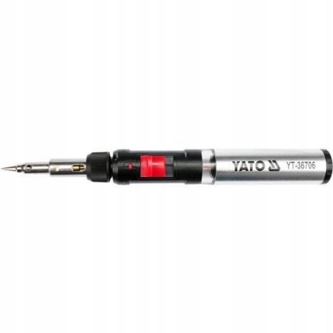 YATO LUTOWNICA GAZOWA 3w1+AKCESORIA 36706