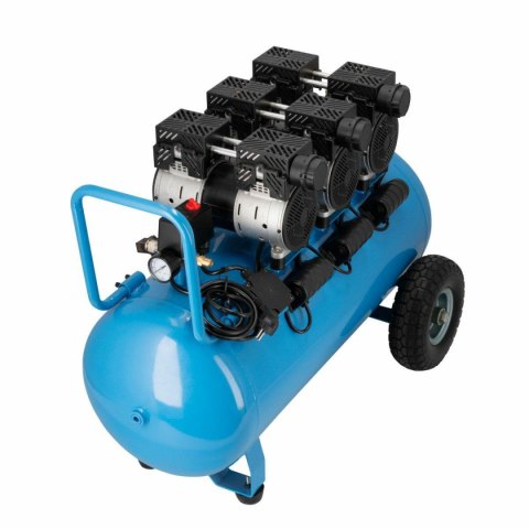 AIRPRESS KOMPRESOR LMO 90-380 90L/3,0KM BEZOLEJOWY 280L/MIN. CICHY/8BAR/2,25KW