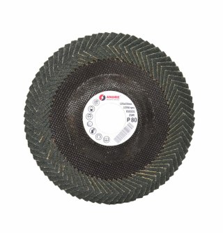 ANDRE ŚCIERNICA PACHWINOWA 125mm P80 ZUR CYRKONOWA PŁASKA