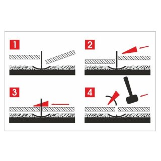 AWTOOLS SYSTEM POZIOMOWANIA ST 1,0mm 400(KLIPS 7-15mm)
