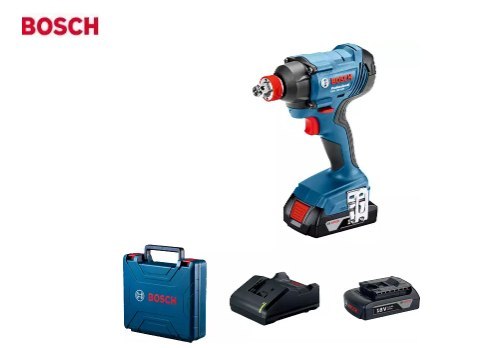 BOSCH KLUCZ UDAROWY 1/2" / HEX 1/4" GDX 180-LI 2x2,0Ah 180Nm WALIZKA ...