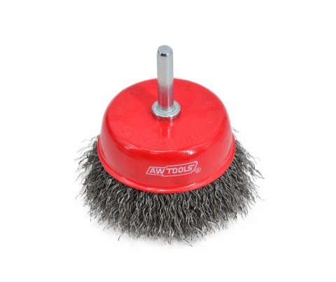 AWTOOLS SZCZOTKA DOCZOŁOWA TRZPIENIOWA 75mmDRUT KARBOWANY