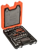 BAHCO ZESTAW KLUCZY 138el 1/4"/3/8" /1/2 S138