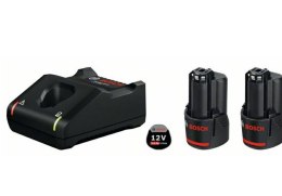 BOSCH AKUMULATOR 12V 2,0Ah 2szt + ŁADOWARKA GAL 12V-40