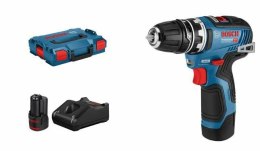 BOSCH WKRĘTARKA 12V GSR 12V-35 FC 2x3,0Ah 35/20Nm WYMIENNE GŁOWICE +GFA 12-B LB