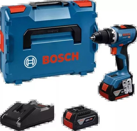 BOSCH WKRĘTARKA 18V GSR 18V-65 2x5,0Ah 63/31Nm LB