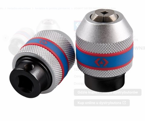 KING TONY UCHWYT 3/8" DO GWINTOWNIKA 2-6mm