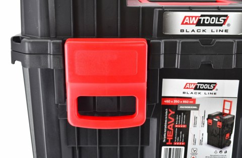 AWTOOLS SKRZYNKA NARZĘDZIOWA HEAVY NA KOŁACH450x360x640mm