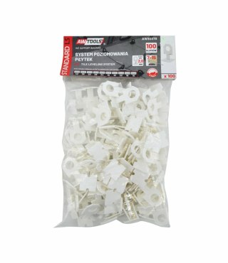 AWTOOLS SYSTEM POZIOMOWANIA ST 2,0mm 100(KLIPS 7-15mm)