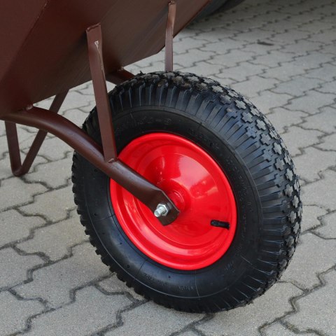 AWTOOLS TACZKA BUDOWLANA 85L/2,0mm BRĄZ GŁĘBOKA