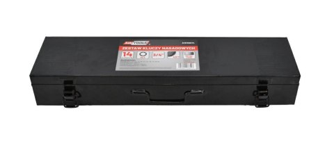 AWTOOLS ZESTAW KLUCZY 14el. 3/4" WALIZKA METALOWA