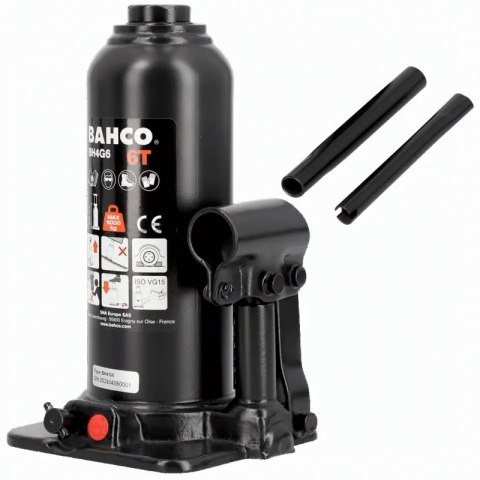 BAHCO DŹWIGNIK TŁ.HYDRAULICZNY 4T 188 -363mm