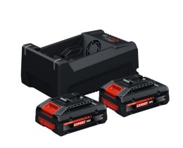 BOSCH AKUMULATOR 18V 4,0Ah EXPERT 2szt. + ŁADOWARKA GAL 12V/18V-80