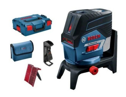 BOSCH LASER KRZYŻOWY GCL 2-50 C + UCHWYT RM 2 + ZACISK DK 10 LB