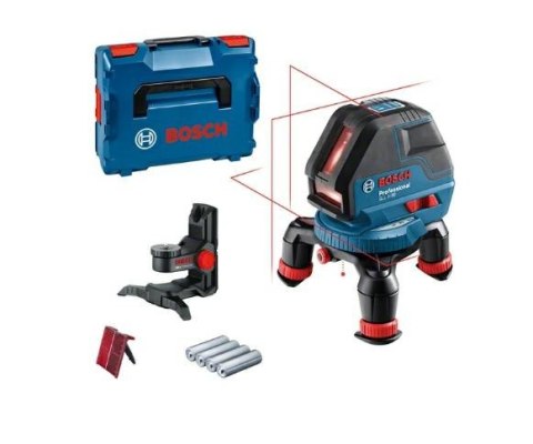 BOSCH LASER KRZYŻOWY GLL 3-50 P + UCHWYT BM 1 LB