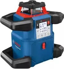 BOSCH LASER OBROTOWY GRL 600 CHV + ODBIORNIK LR 60 + PILOT RC 6 + UCHWYT WM 6 1xPC4,0Ah WALIZKA