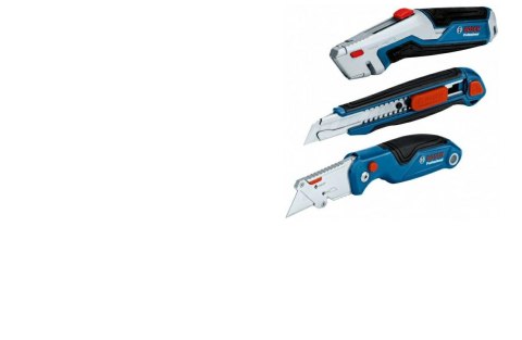 BOSCH NOŻYK ZESTAW 3szt. 18mm, 2x TRAPEZOWY