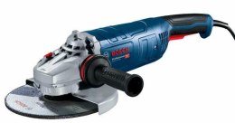 BOSCH SZLIFIERKA KĄTOWA 180mm/2400W GWS 24-180 P WŁĄCZNIK ŁOPATKOWY
