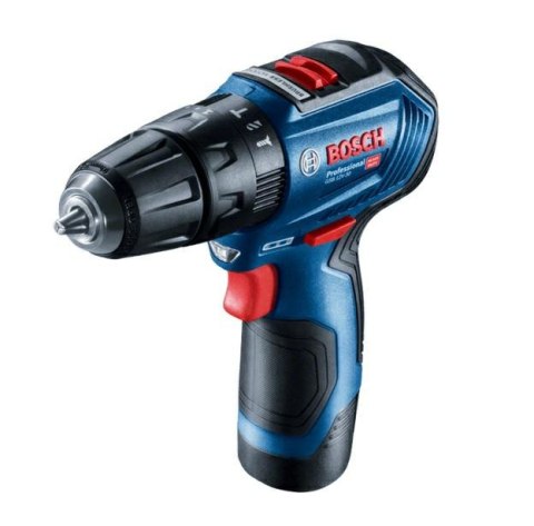 BOSCH WKRĘTARKA UDAROWA 12V GSB 12V-30 2x2,0Ah 30/17Nm BL WALIZKA