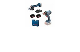 BOSCH ZESTAW COMBO 18V (GDX 180-LI, GWS 180) 2x4,0Ah ...