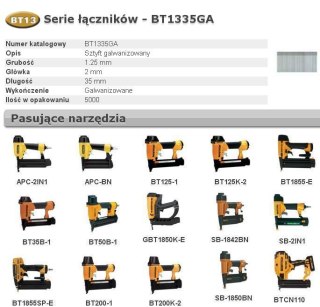 BOSTITCH SZTYFTY BT13 35mm 5M 18GA