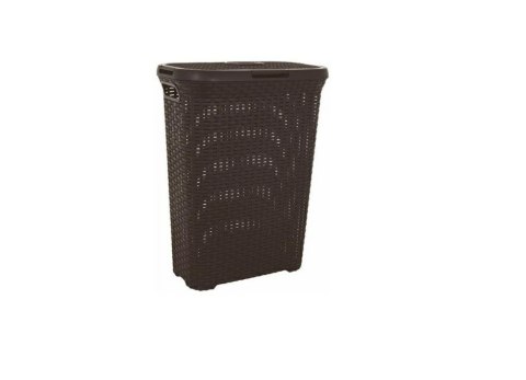 CURVER KOSZ NA BIELIZNĘ "NATURAL STYLE" 40L/CIEMNY BRĄZ
