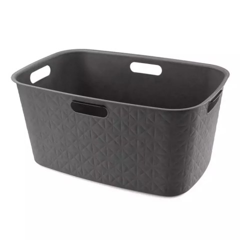 CURVER KOSZ NA PRANIE CIEMNY SZARY SOFTEX 45L