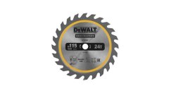 DEWALT PIŁA TARCZOWA 115x25z ATB DREWNO Z GWOŹDZIAMI DO DCS571
