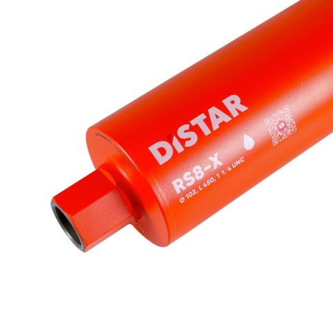 DISTAR KORONA DIAMENTOWA RS8-X 1 1/4" 102mm x 450mm NA MOKRO