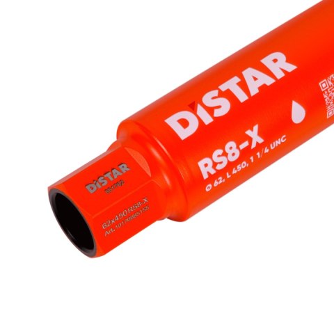 DISTAR KORONA DIAMENTOWA RS8-X 1 1/4" 62mm x 450mm NA MOKRO