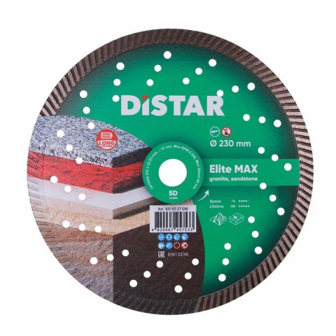 DISTAR TARCZA DIAMENTOWA ELITE MAX 232 x 2,5 x 22,23mm TURBO