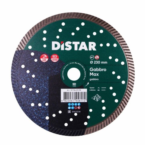 DISTAR TARCZA DIAMENTOWA GABBRO MAX 232 x 2,5 x 70mm TURBO