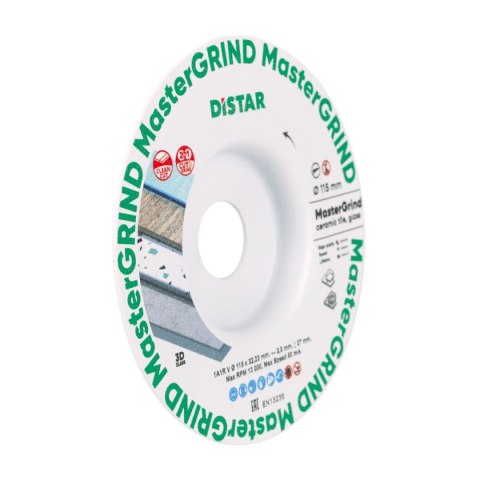 DISTAR TARCZA DIAMENTOWA MASTERGRIND 115 x 1,8 x 10 x 22,23mm