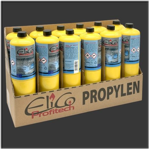 ELICO PROFITECH NABÓJ GAZU 400g TYPU MAPP PROPYLEN