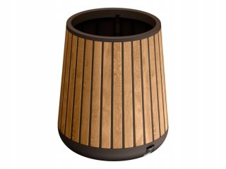 KETER DONICA OGRODOWA DECO 83L STOŻKOWA BRĄZ