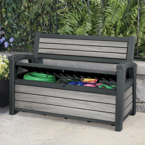 KETER ŁAWKA DECO GARDEN BENCH 227 L STORM GREY