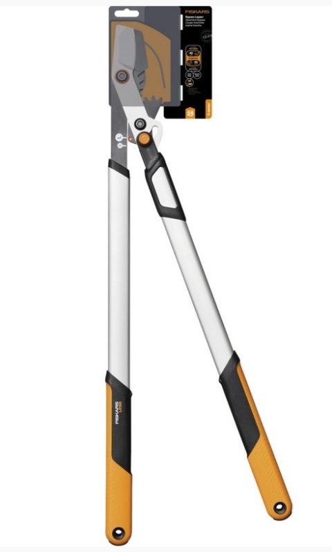 FISKARS SEKATOR OGRODOWY DŹWIGNIOWY NOŻYCOWY X-SERIES DUALACTION LX108 DWURĘCZNY