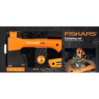 FISKARS SIEKIERA X5 - XXS + NÓŻ + PIŁA .