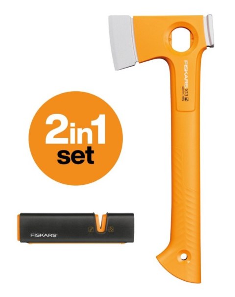 FISKARS SIEKIERA UNIWERSALNA X13 + OSTRZAŁKA