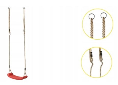 GREENMILL HUŚTAWKA PLASTIKOWA PROSTOKĄTNA 42cm