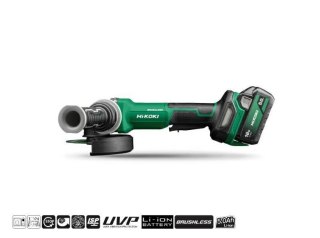 HIKOKI SZLIFIERKA KĄTOWA 18V 125mm G1813DF WQZ 2x5,0Ah BL WŁ.CZUWAKOWY HSC