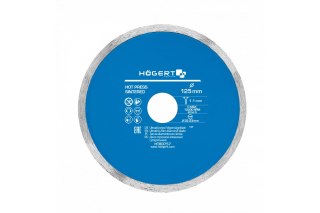HOGERT TARCZA DIAMENTOWA 125x22,2/PEŁNA