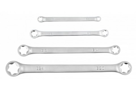 HOGERT ZESTAW KLUCZY OCZKOWYCH TORX 4el. E6 - E24